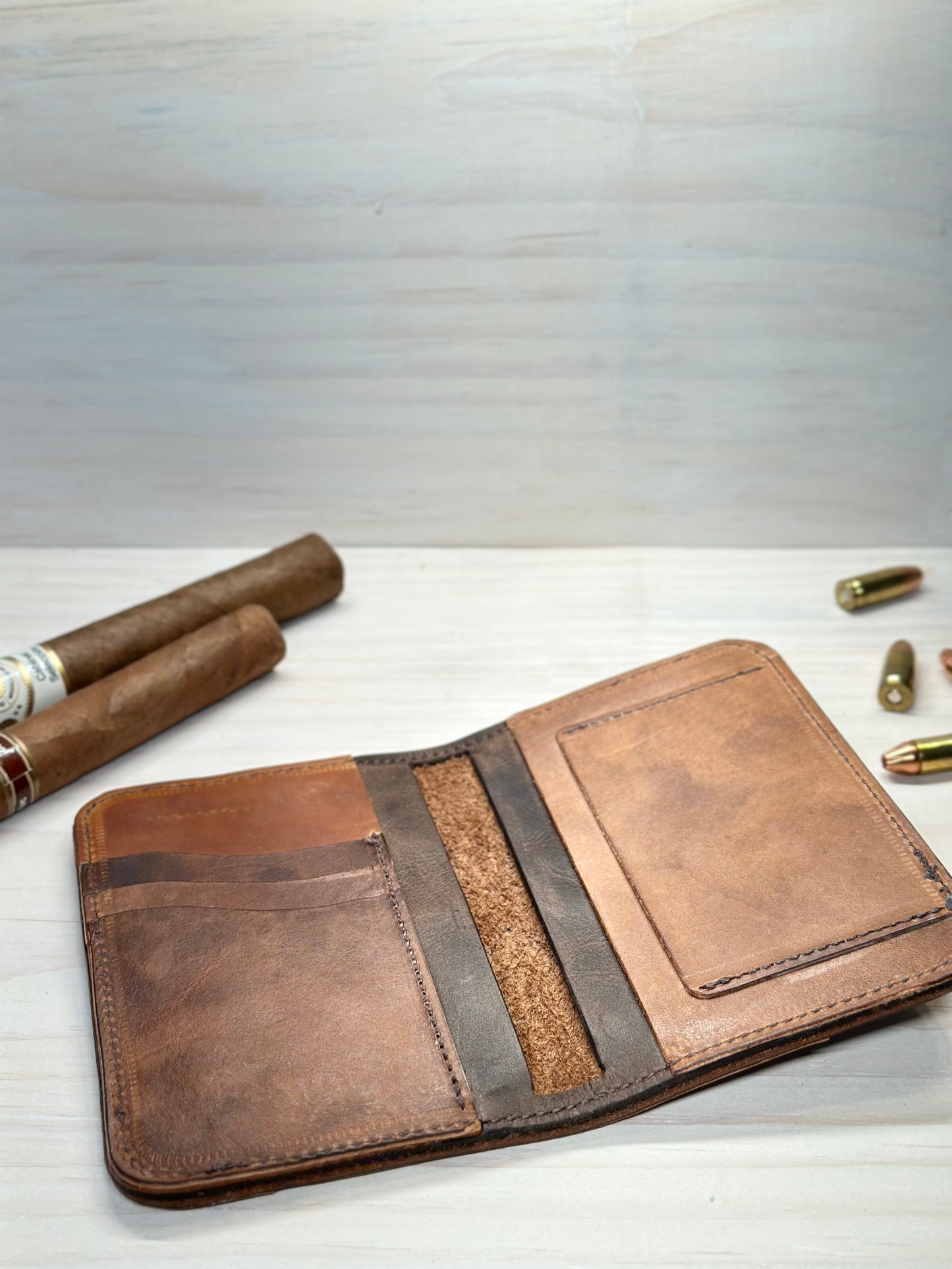 Southern Rugged Billfold - The "Short Spur"