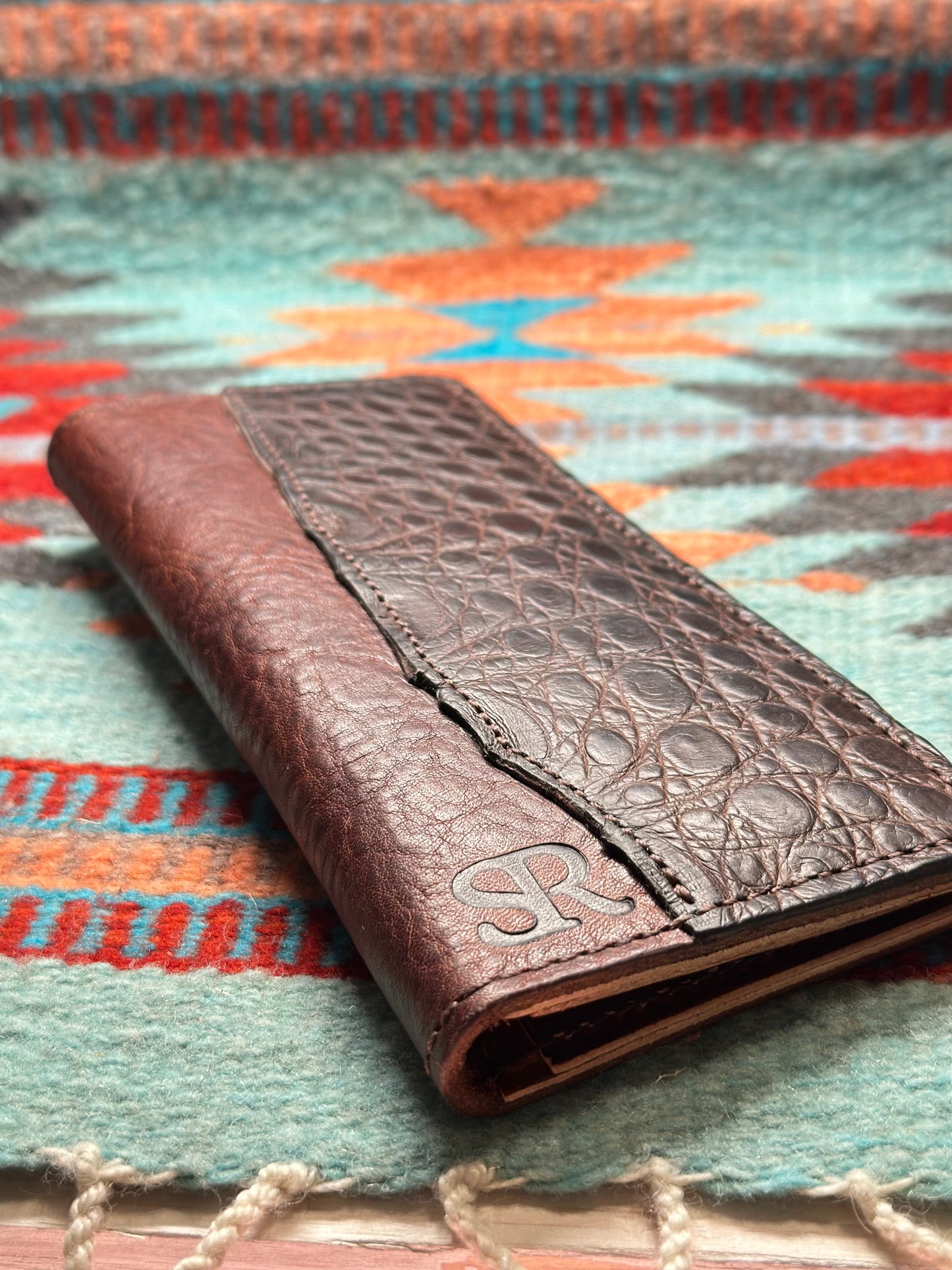 Southern Rugged True Billfold - The "Gator-Back"