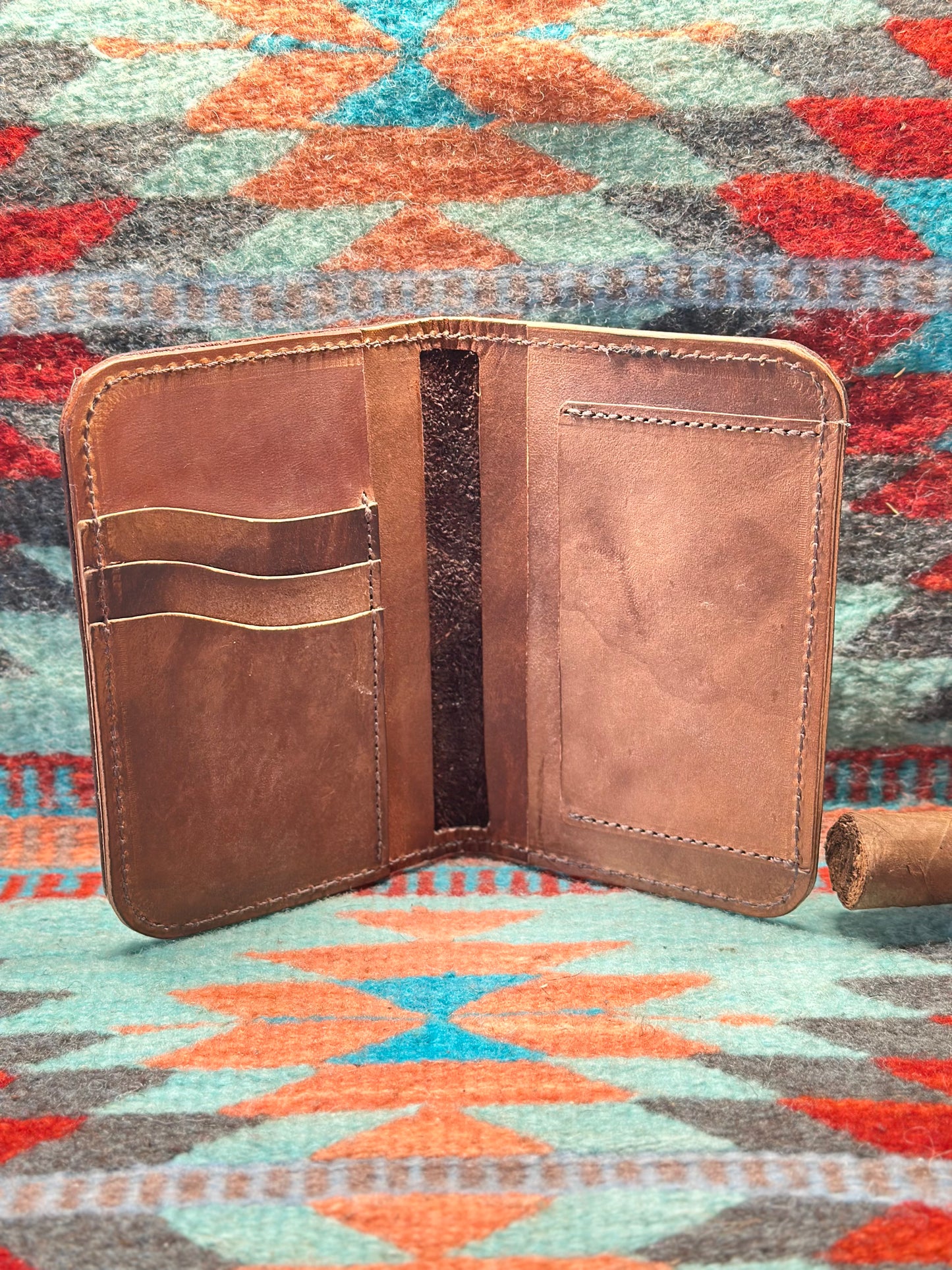 Southern Rugged Billfold - The "Gulf Current"