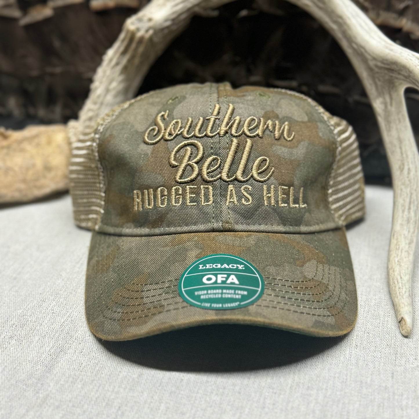 Southern Rugged Southern Belle - Trucker Cap Camo