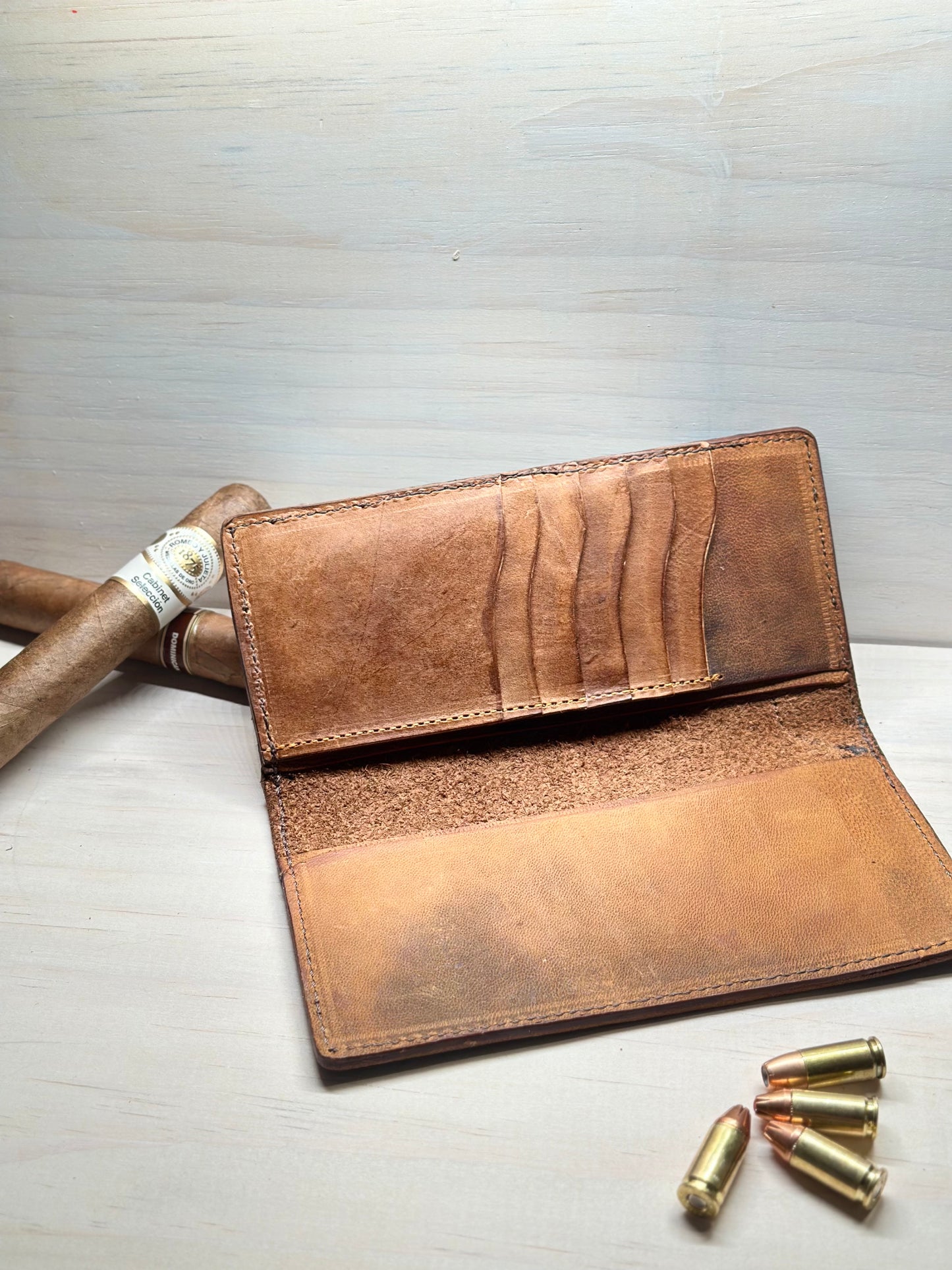 Southern Rugged True Billfold - The "Delta Fold"