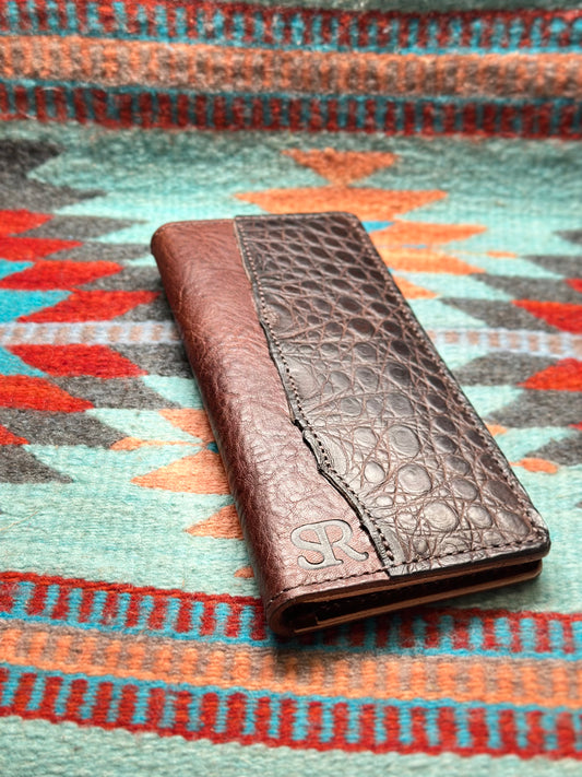 Southern Rugged True Billfold - The "Gator-Back"